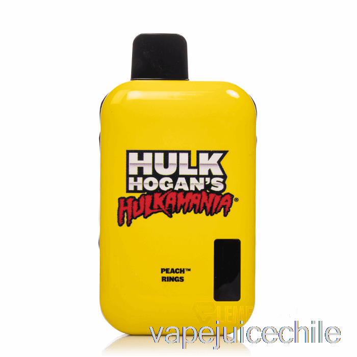 Vape Vhile Hulk Hogan Hulkamania 8000 Anillos De Melocotón Desechables